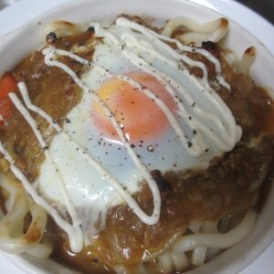 激ウマ! マヨがマッチの焼きカレーうどん